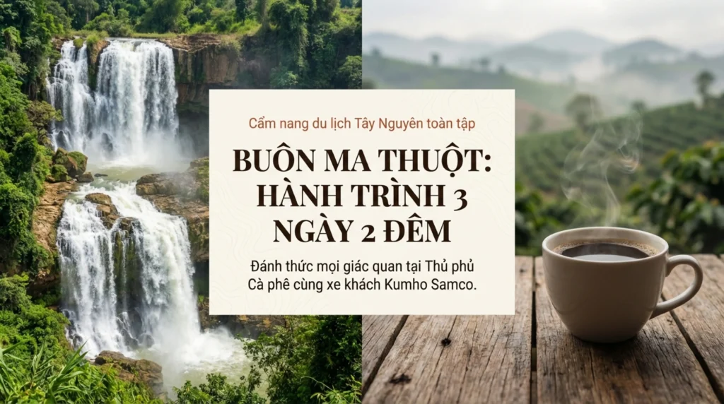 Lịch Trình Buôn Ma Thuột 3 Ngày 2 Đêm 2026