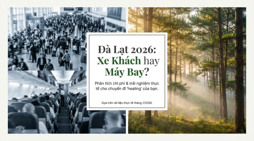 Đi Đà Lạt Bằng Xe Khách Hay Máy Bay