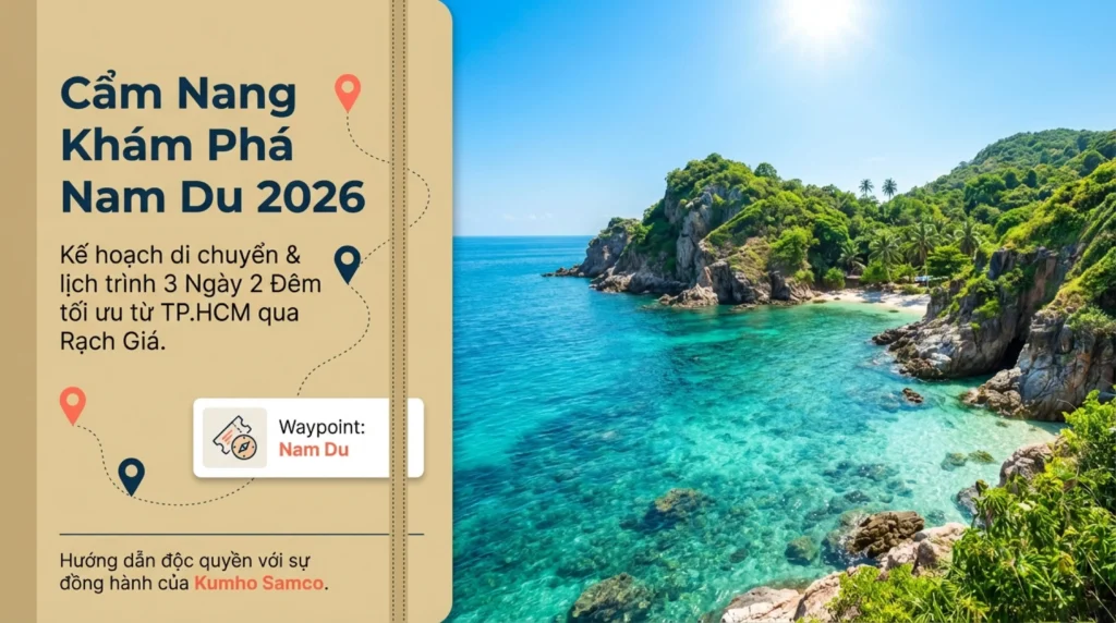 đi Nam Du từ TP.HCM