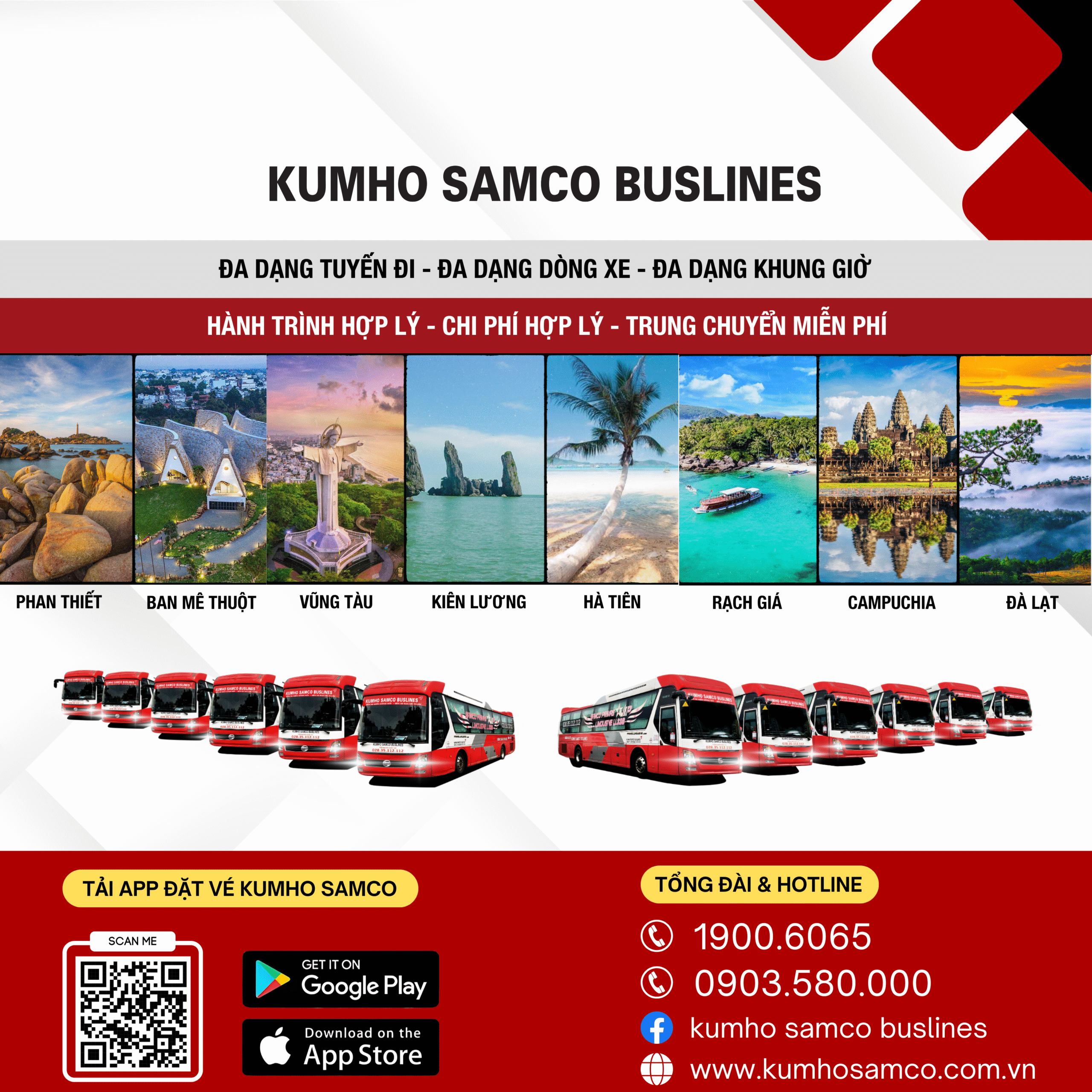 Nhà xe Kumho Samco Nhà xe Kumho Samco