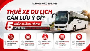 thuê xe du lịch lưu ý gì