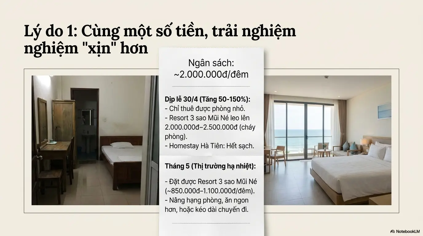 tháng 5 đi du lịch ở đâu